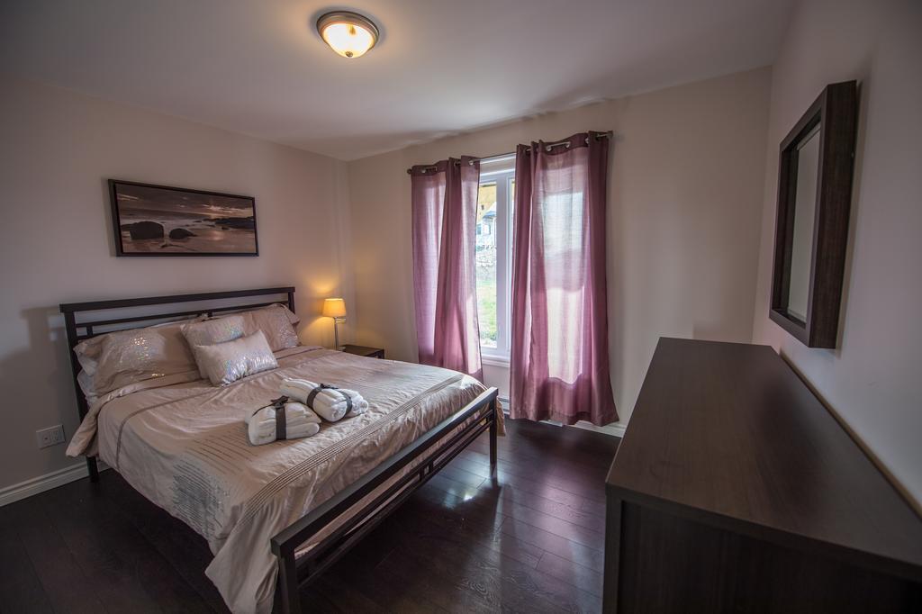 Les Chalets Huppés du Massif Petite-Riviere-Saint-Francois Habitación foto